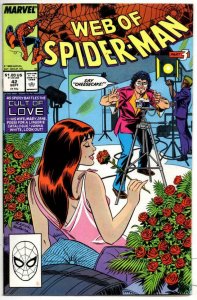 WEB of SPIDER-MAN #42, VF/NM, Cult of Love, 1985 1988, more Marvel in store