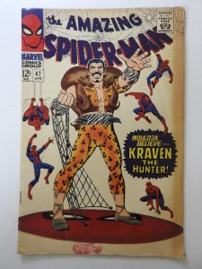 The Amazing Spider-Man #47 (1967) Marvel's Web Slinger! Solid VG- Condit...