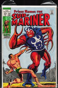 Sub-Mariner #12 (1969) Namor the Sub-Mariner