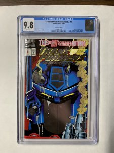 Transformers Generation 2 # 1 Collectors Edition Cgc 9.8 Wp Marvel