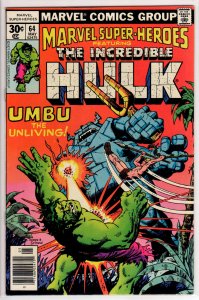 Marvel Super-Heroes #64 (1977) 8.0 VF