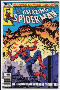 The Amazing Spider-Man #218 (1981) Spider-Man