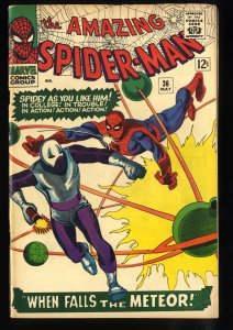 Amazing Spider-Man #36 VG+ 4.5 1st Looter!