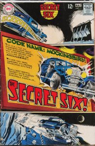 Secret Six #1 (1968) Secret Six [Key Issue]