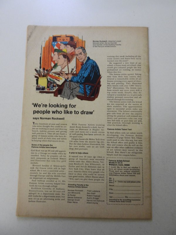 Fantastic Four #81 (1968) VG+ condition top staple detached from cover