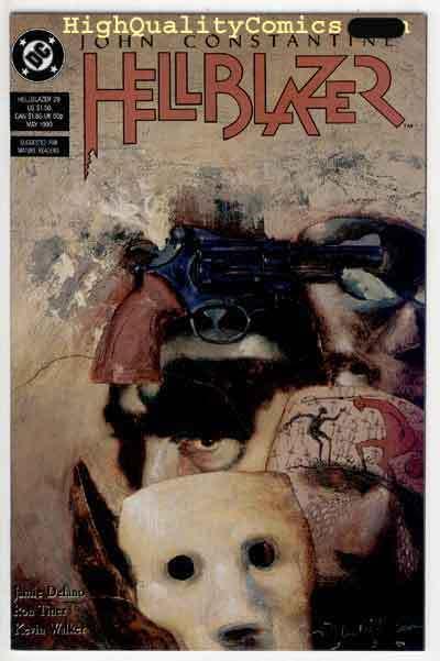 HELLBLAZER #29, NM+, Vertigo, John Constantine, Blood, Gun, more HB in store