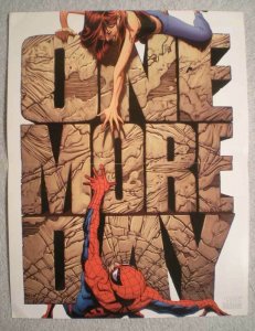ONE MORE DAY Promo Poster, SPIDER-MAN, 2007, Unused, more in our store