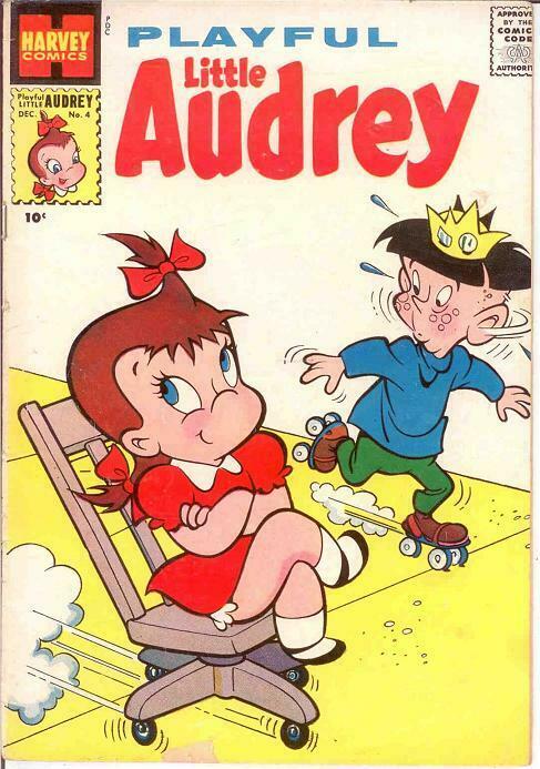 PLAYFUL LITTLE AUDREY (1957-1976) 4 VG  Dec. 1957 COMICS BOOK