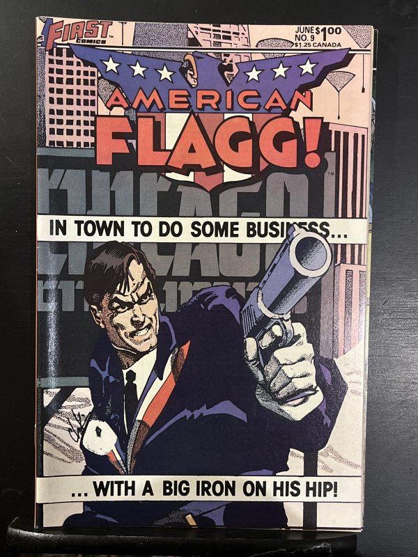 American Flagg! #9 (1984)