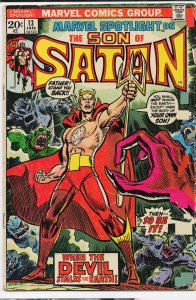 Marvel Spotlight #13 (1974) Son of Satan [Key Issue]