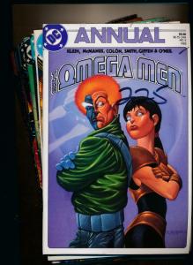 DC Huge Lot of 35!! OMEGA MEN 1983-85 #1,4-18, 20-25, 27-38 & Annual 1&2 (PF97)