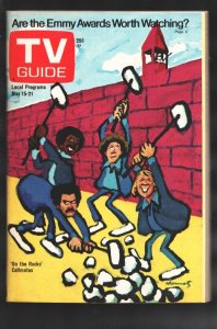 MAG: TV Guide  5/15/1976-On The Rocks with Jose Perez cover-With insert-New Y...
