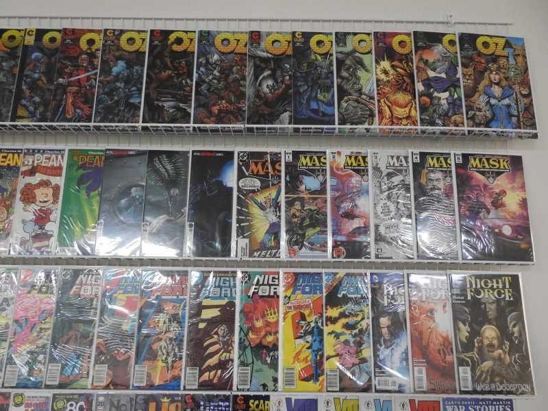 Huge Lot 160 Comics W/ Night Force, Predator, Oz, Peanuts, +More Avg VF Cond