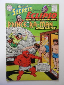 House of Secrets #75 (1965) VG- Condition tape pull back cover