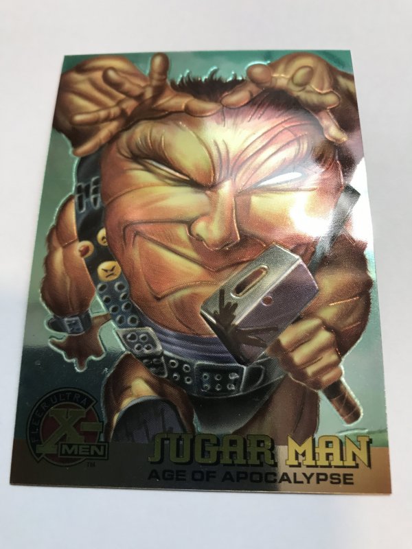 SUGAR MAN #41 card : 1995 Fleer Ultra X-men Chromium; NM/M, base, Kubert art
