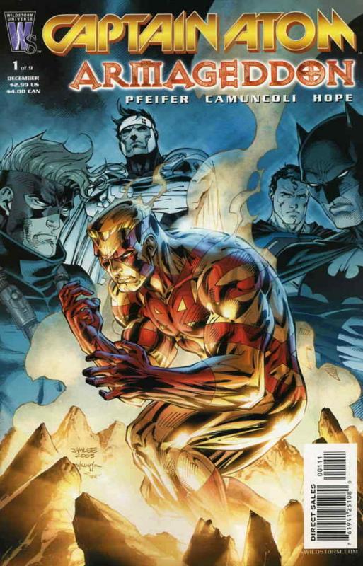 Captain Atom: Armageddon #1 VF/NM; WildStorm | save on shipping - details inside