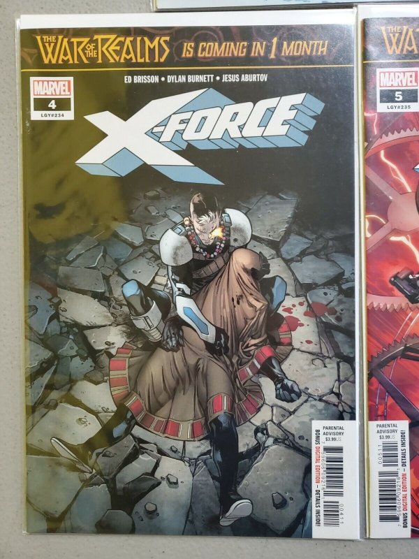 X-Force #1-7 Domino Warpath Cannonball Marvel 2019 NM