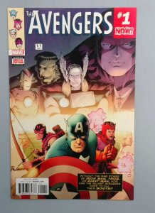 Avengers #1, NM Marvel, 2010 JR1