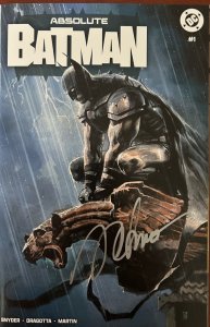 Absolute Batman #1 Maleev variant (2026) SIGNED by Alex Maleev