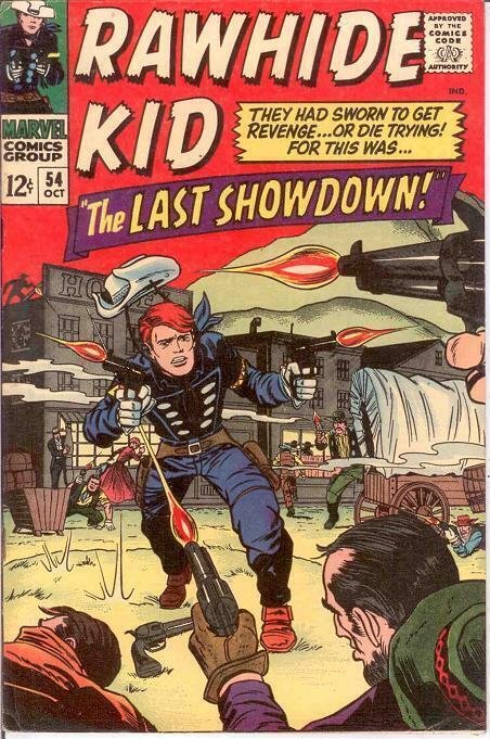 RAWHIDE KID (1960-1979) 54 F+   October 1966 COMICS BOOK