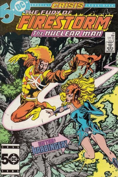 Fury of Firestorm (1982 series) #41, VF+ (Stock photo)