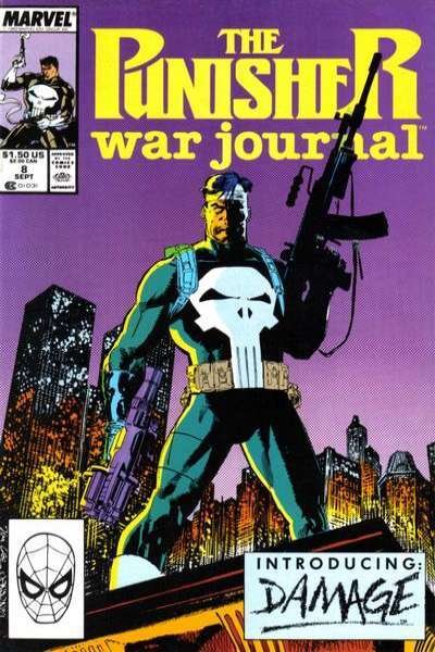 Punisher War Journal (1988 series)  #8, NM + (Stock photo)