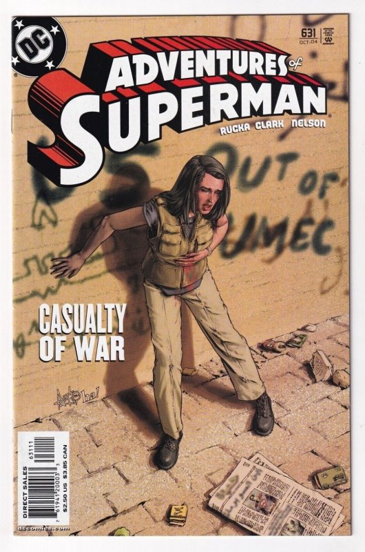 Adventures Of Superman #631 September 2004 Greg Rucka Matthew Clark Nelson