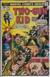 Two-Gun Kid #129-1973-Marvel-Gil Kane hanging cover-Stan Lee-Jack Kirby-VF-