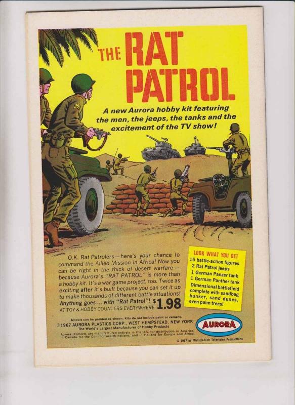 Doom Patrol #111 FN/VF may 1967 - zarox-13 king of cosmos - silver age dc comics