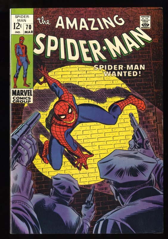 Amazing Spider-Man #70 VF 8.0 1st Vanessa Fisk Cameo!