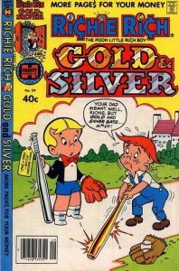 Richie Rich Gold and Silver   #29, Fine (Stock photo)