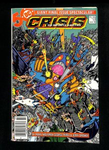 Crisis on Infinite Earths #12 Newsstand Variant