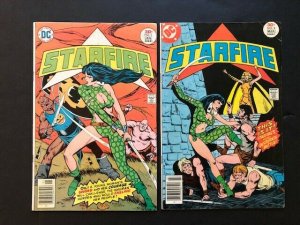 Set of 7-DC STARFIRE Vol. 1 #1-#8 1976/77 FINE/VERY FINE (PF964)