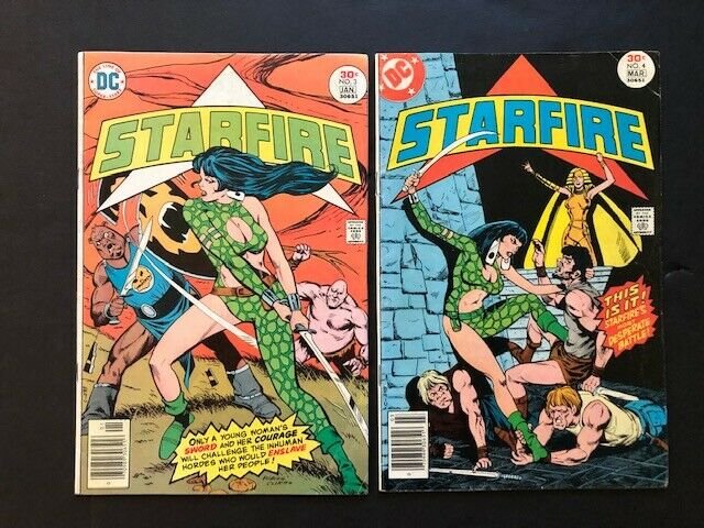 Set of 7-DC STARFIRE Vol. 1 #1-#8 1976/77 FINE/VERY FINE (PF964)