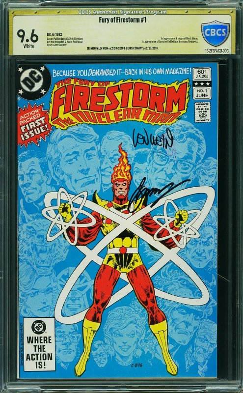 Fury of Firestorm #1 (Marvel, 1982) CBCS 9.6