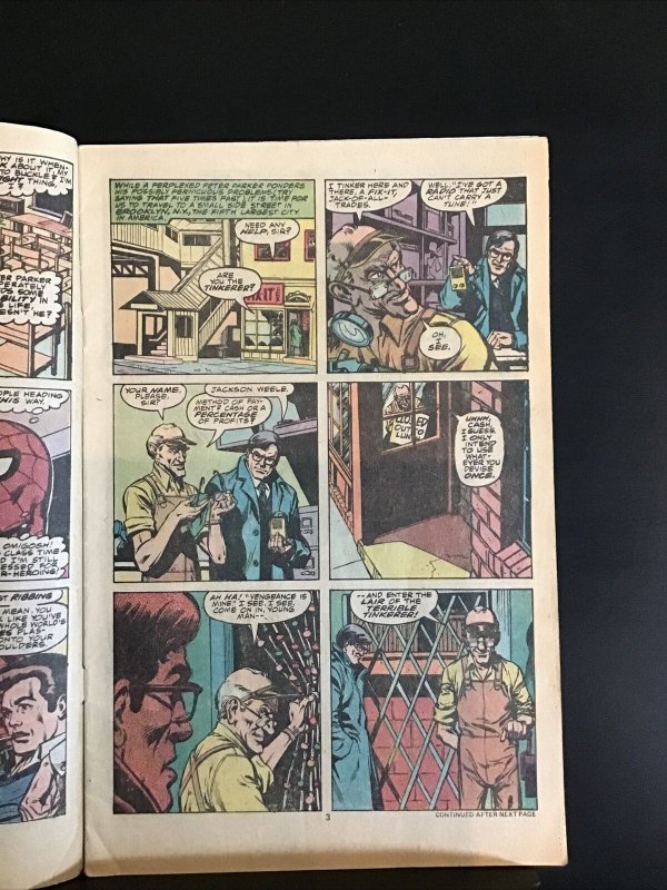 AMAZING SPIDERMAN COMIC BOOK BRONZE AGE #183(1978) MARVEL