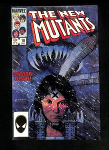 New Mutants #18 1st Warlock!