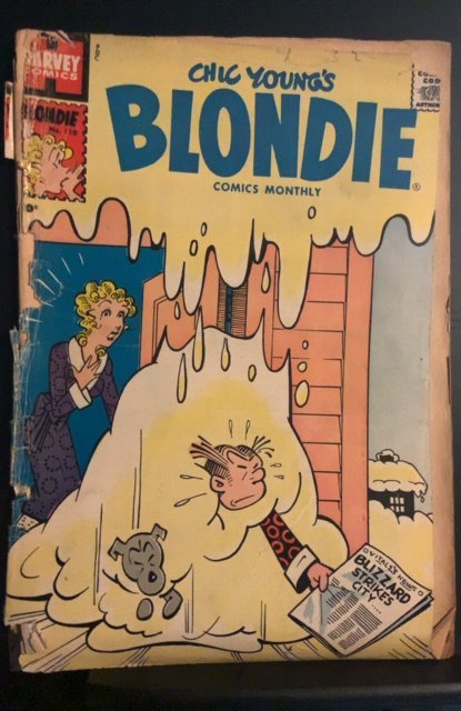 Blondie Comics Monthly #110 (1958)