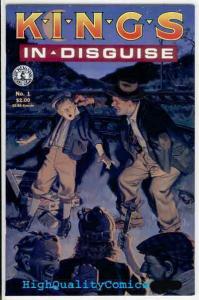 KINGS IN DISGUISE #1, VF+, Kitchen Sink, 1988, Hobos, Rude, more indies in store