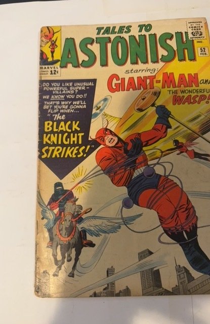 Tales to Astonish #52 (1964)Black knight strikes see descript