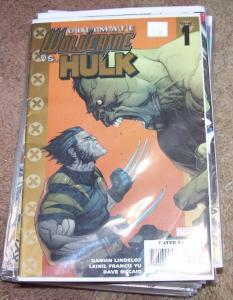 Ultimate Wolverine vs. Hulk #1 (2009, Marvel)