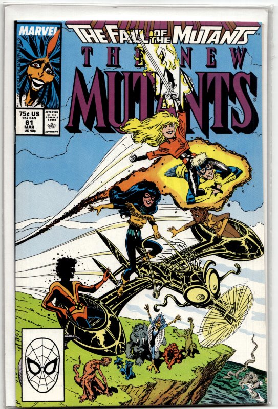 The New Mutants #61 (1988) New Mutants