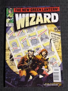 2004 WIZARD Comics Magazine #157 FN+ 6.5 Wolverine Cover / New Green Lantern