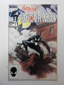 Web of Spider-Man #1 Direct Edition (1985) VF+ Condition!
