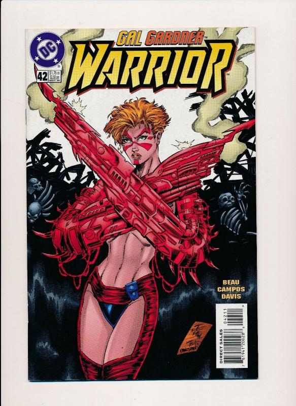 DC Comics GAL GARDNER WARRIOR #42 ~ VF 1996 (HX608)