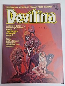 Devilina #1 - Horror Magazine - Atlas - 1975 - FN