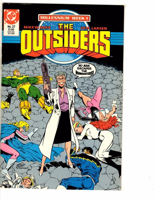 9 Outsiders DC Comics Annuals # 1 & 2 (Diff Ser.) + # 20 23 24 25 26 27 28 J214