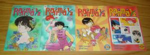 Ranma 1/2 part 5 #1-12 VF/NM complete series - viz manga - rumiko takahashi set