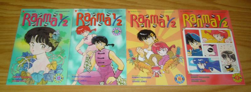 Ranma 1/2 part 5 #1-12 VF/NM complete series - viz manga - rumiko takahashi set