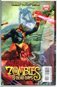 MARVEL ZOMBIES DEAD DAYS #1, NM-, Signed Arthur Suydam, 2007, COA #46 / 250
